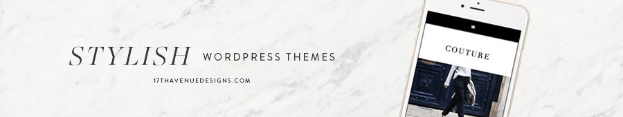 17th Avenue - Feminine & Stylish Wordpress Themes