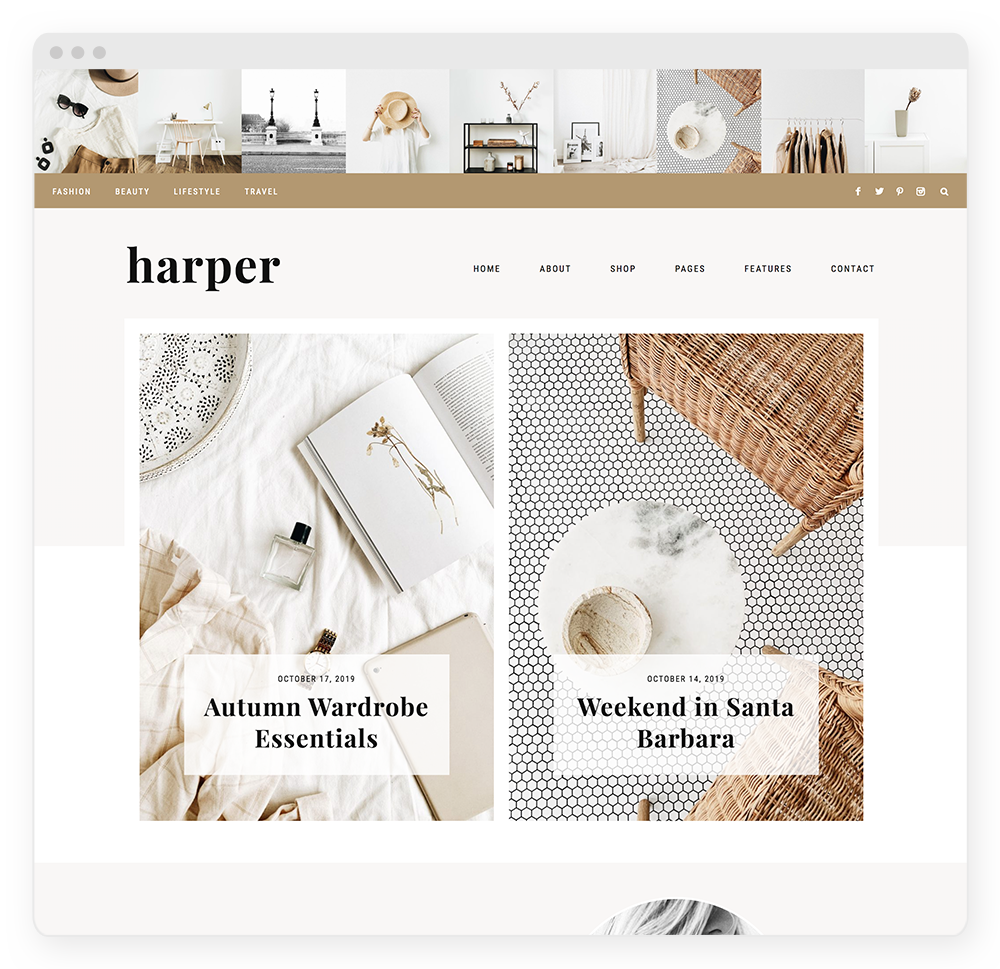 Harper WordPress Theme