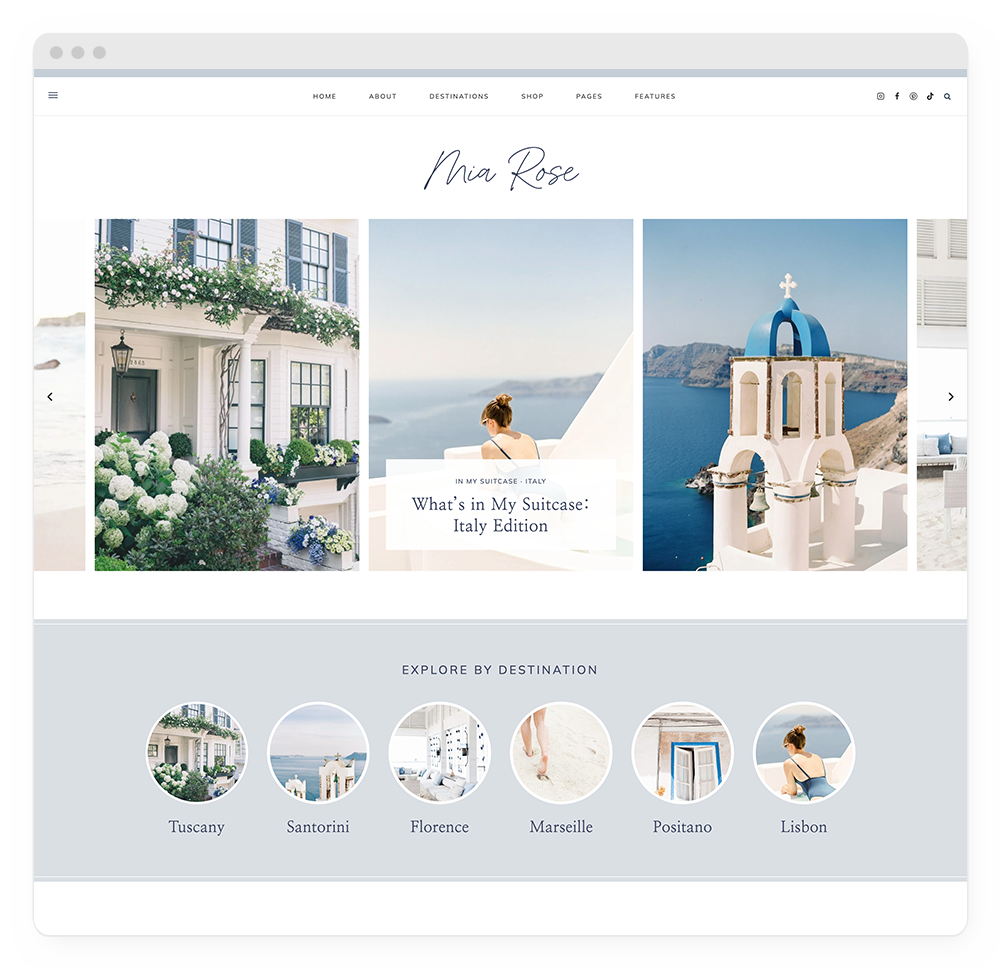 Mia WordPress Theme