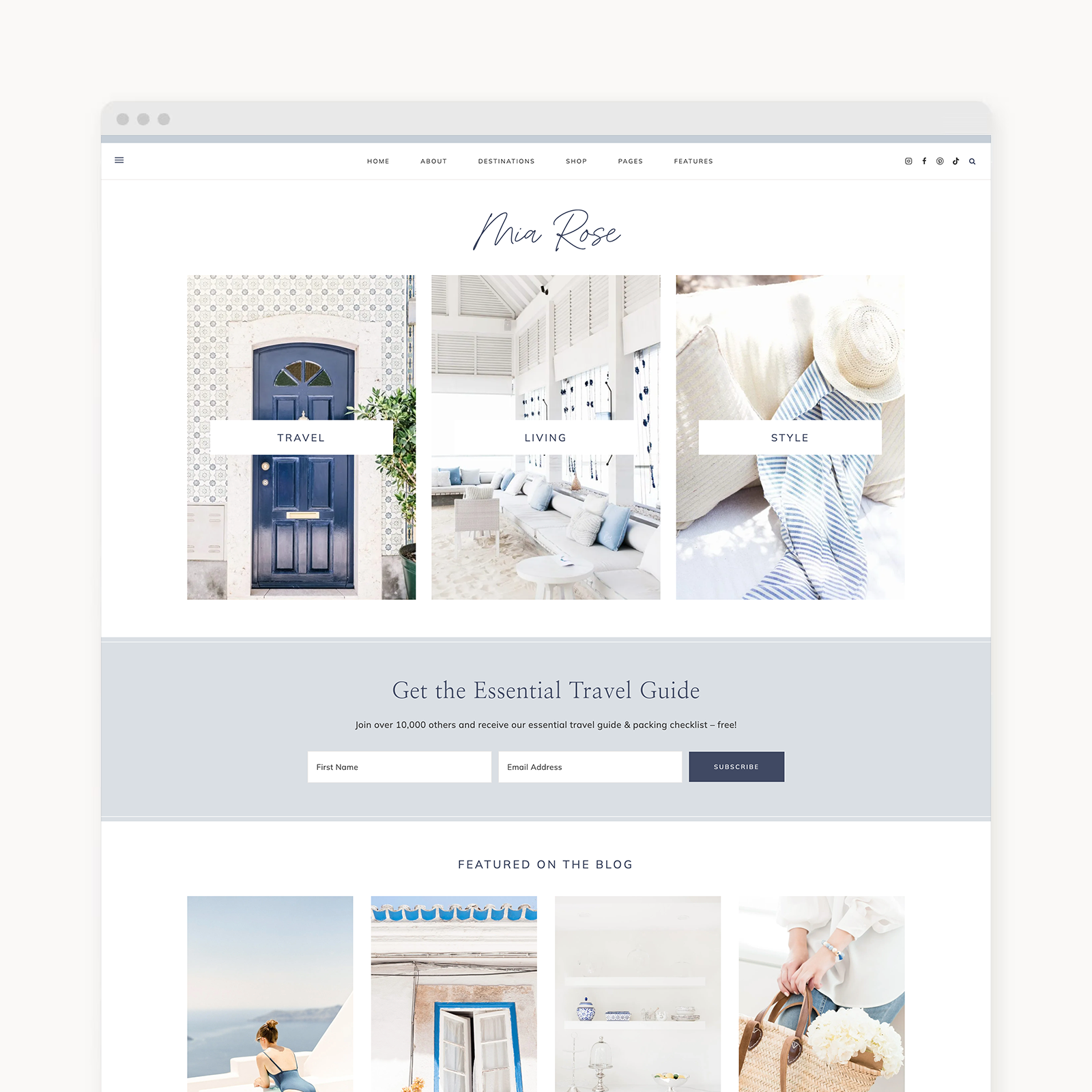 Mia WordPress Theme