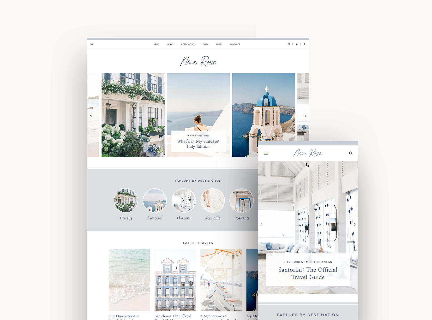 Mia WordPress Theme by 17th Avenue Designs