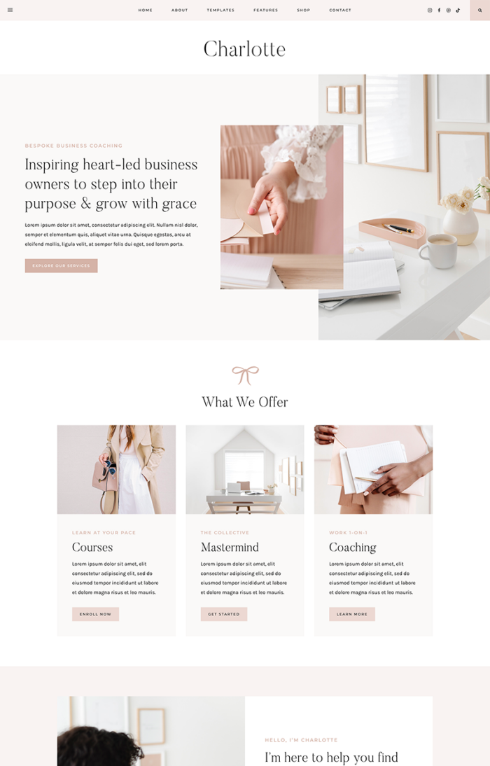 Charlotte WordPress Theme