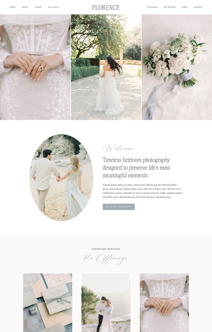 Florence WordPress Theme