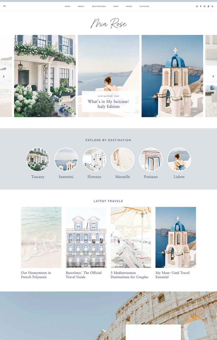 Mia WordPress Theme